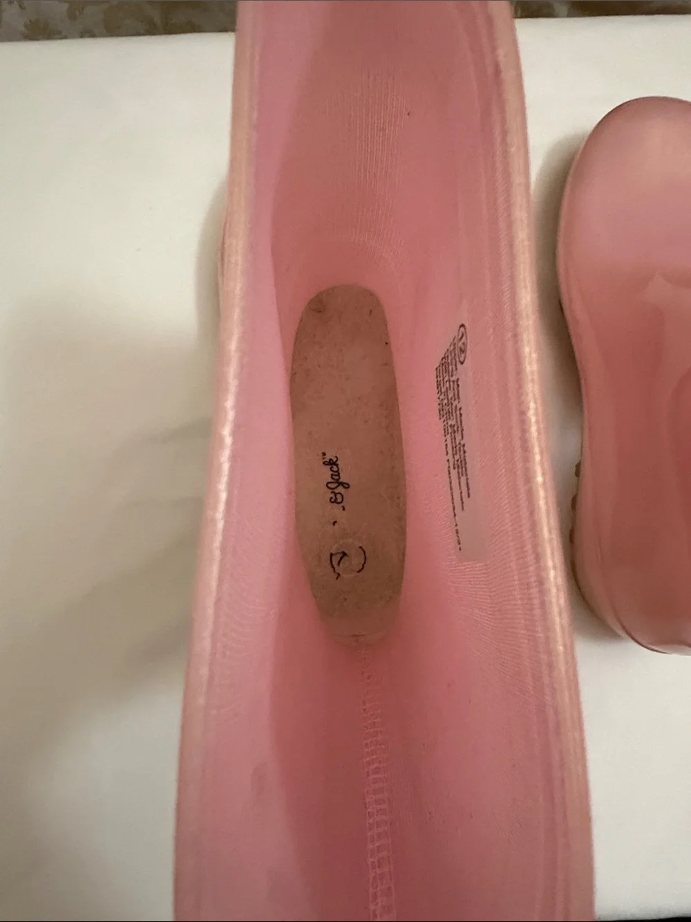Cat & Jack Shimmery Pink Kids Outdoor Posh Rain/Snow Boots Size 12